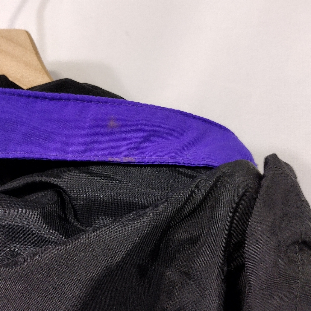 Vintage 90s Columbia Powder Keg Anorak Jacket Mens M Black Outdoor Y2K Retro - Picture 9 of 12